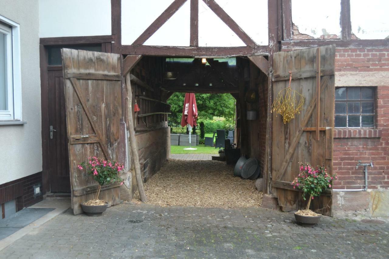Pension Zum Wilhelm Germerode エクステリア 写真